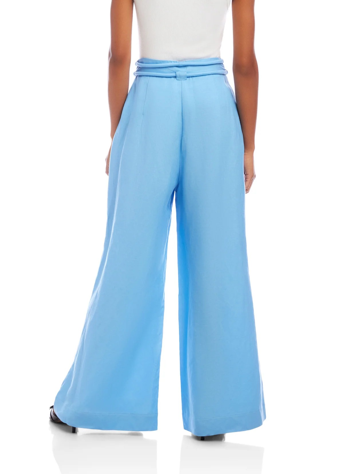 LAKE BLUE JANA WIDE LEG PANTS