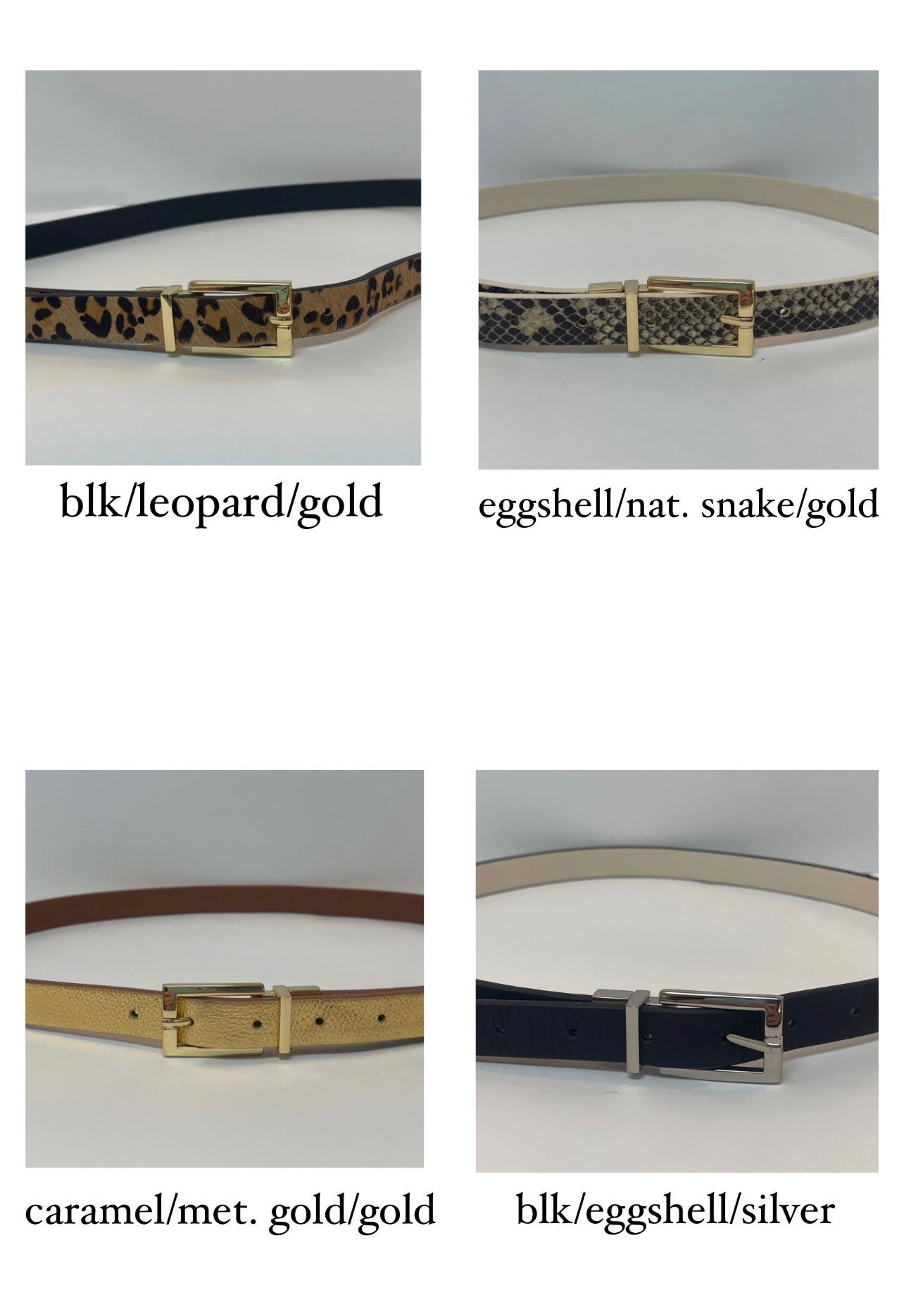LEATHER REVERSIBLE BELT