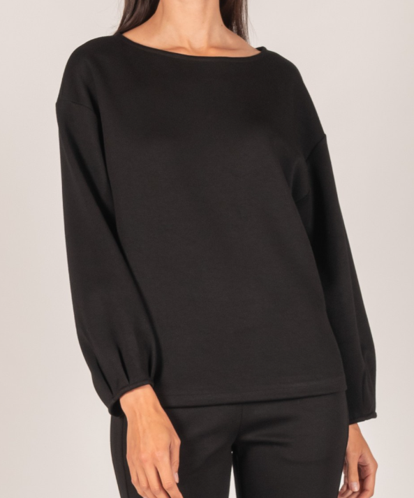 BLACK PCILL PULLOVER