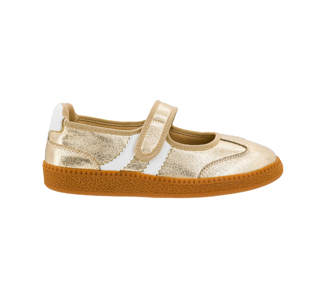 METALLIC GOLD MARY JANE CALM DOWN SNEAKER