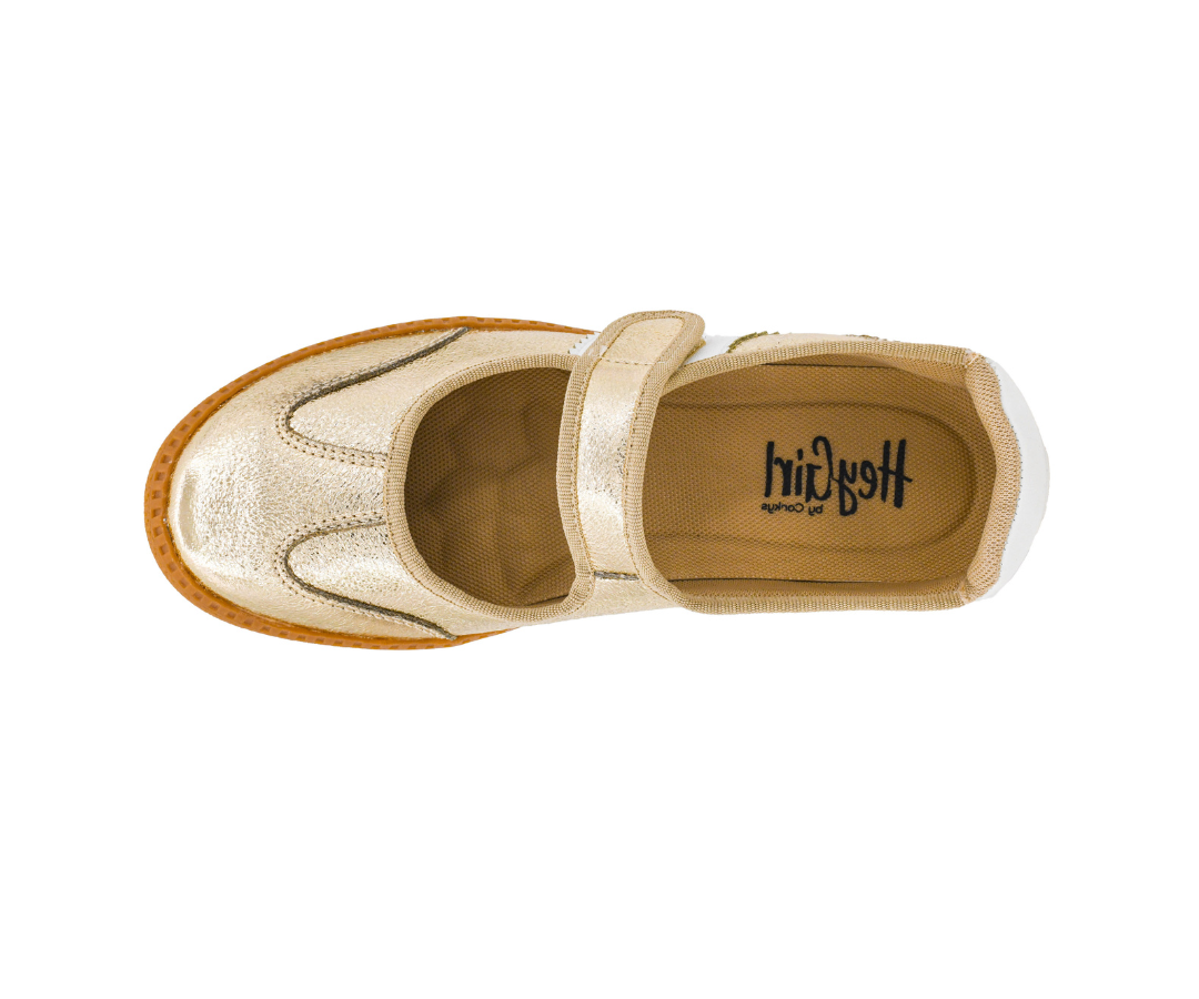 METALLIC GOLD MARY JANE CALM DOWN SNEAKER