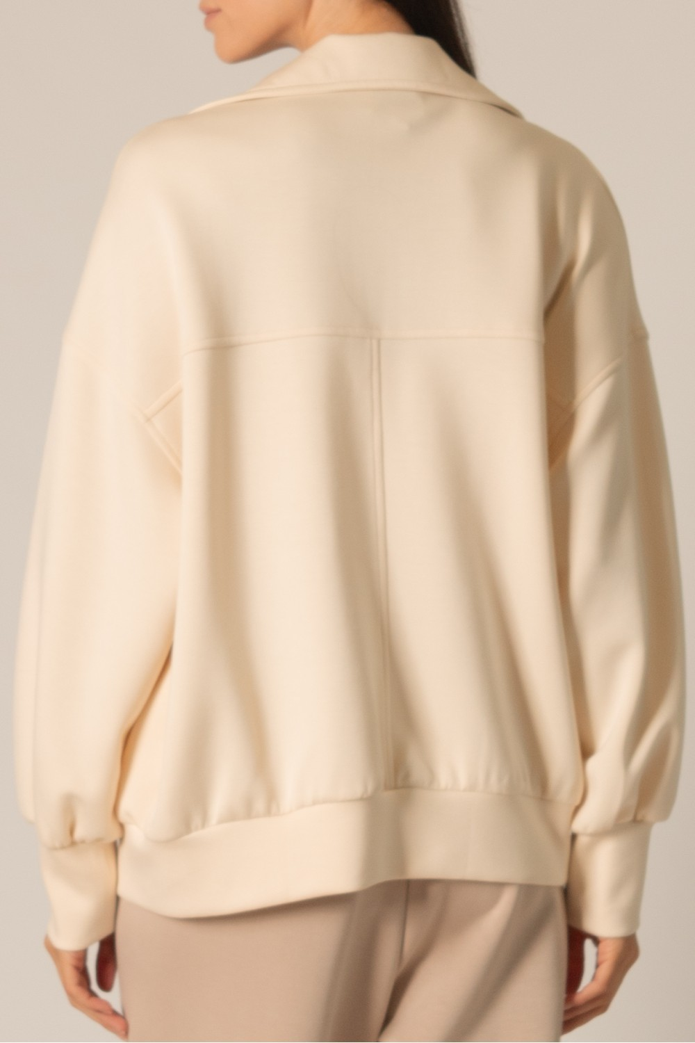 IVORY PCILL BUTTER MODAL UTILITY JACKET