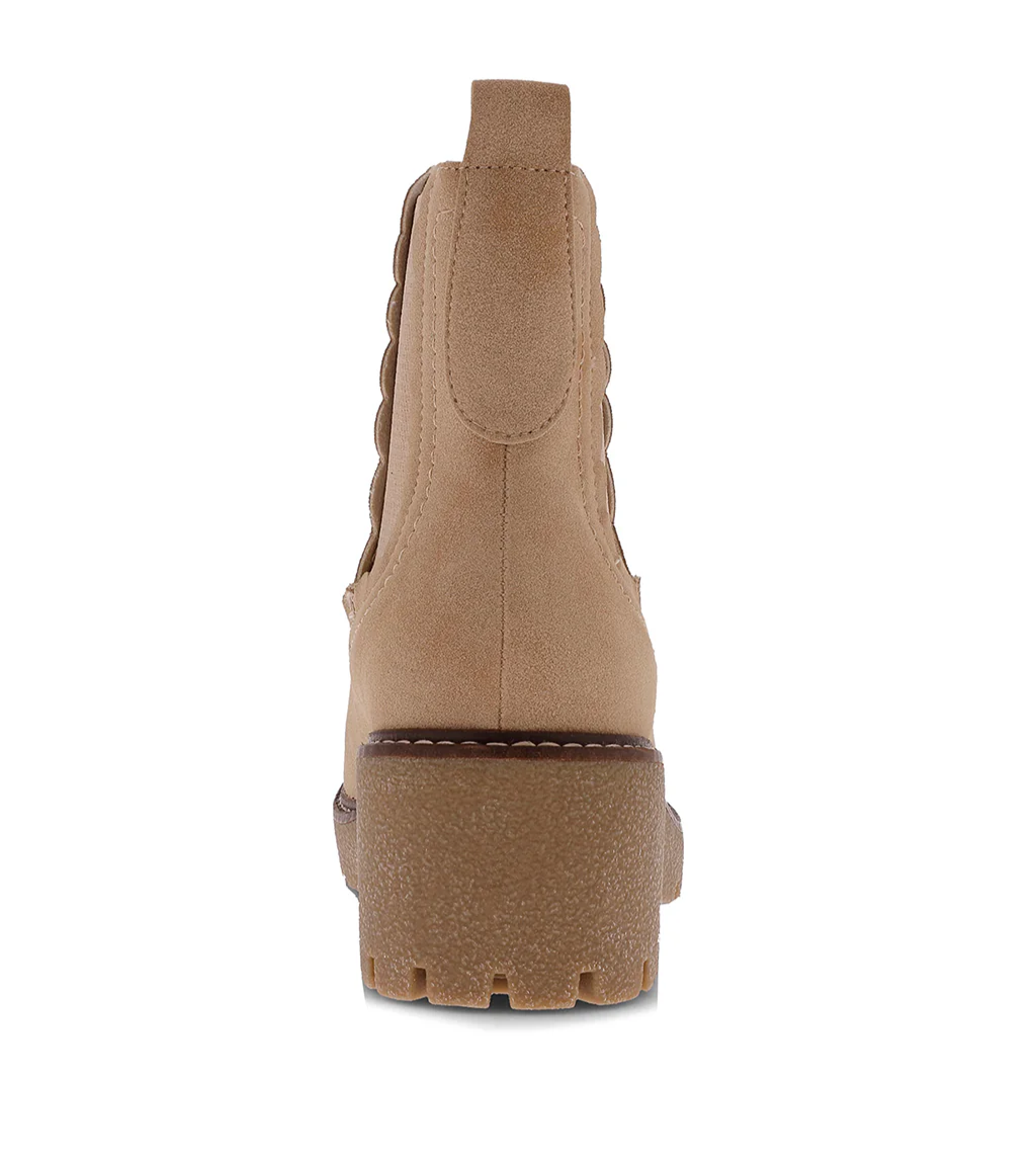 SAND AMBER KELLEN SUEDE BOOT