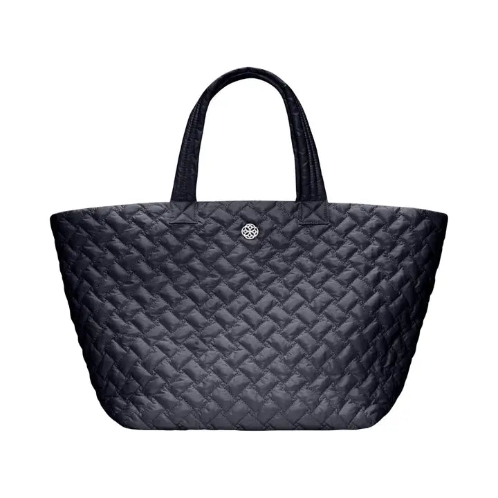 COAL LARGE QUILTED TOTE BAG