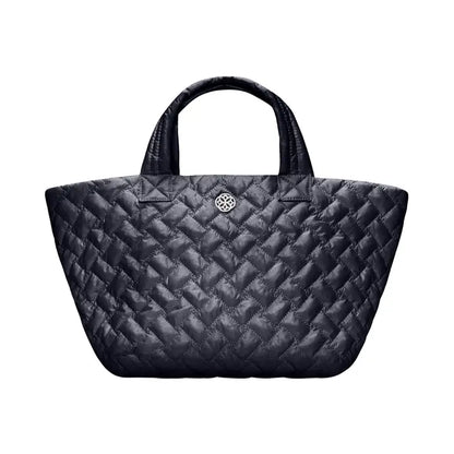COAL SMALL QUILTED TOTE BAG