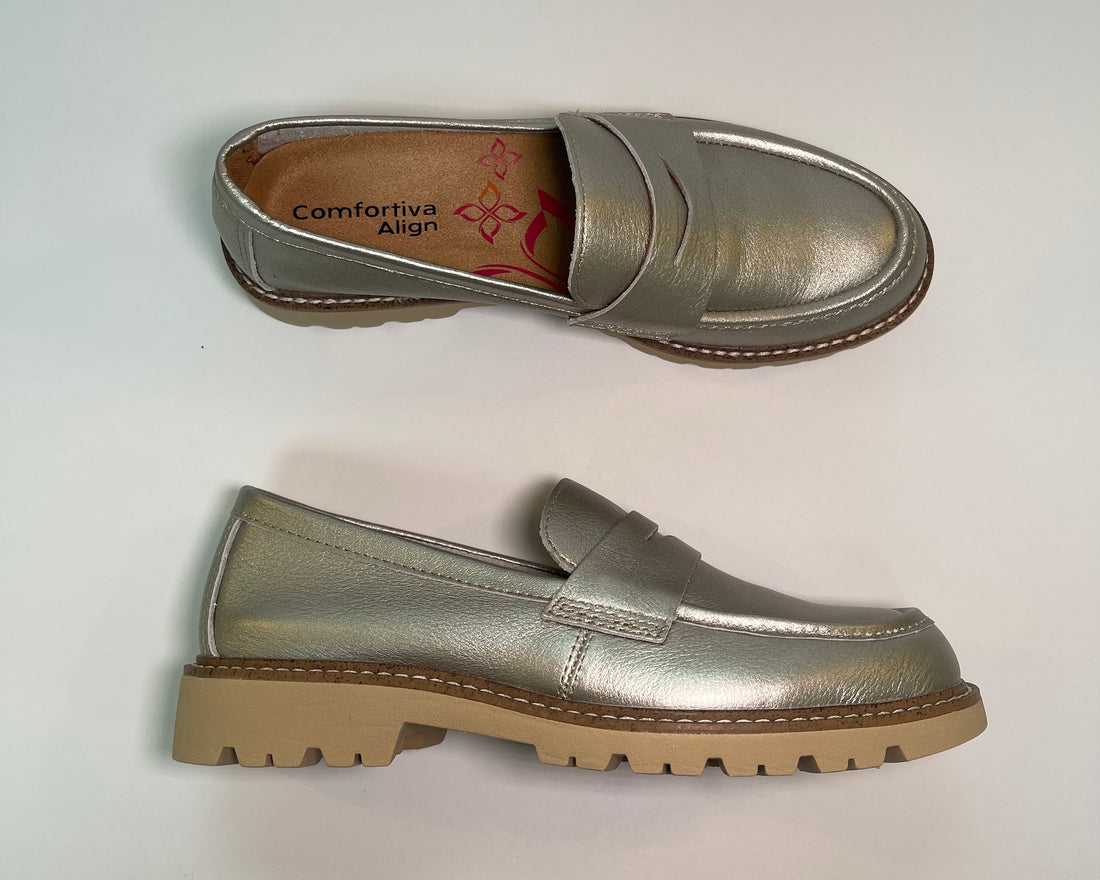 SILVER LAKOTA LOAFER