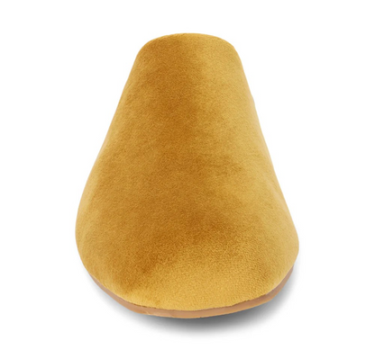 GOLD VELVET PALLENBERG FLAT MULE