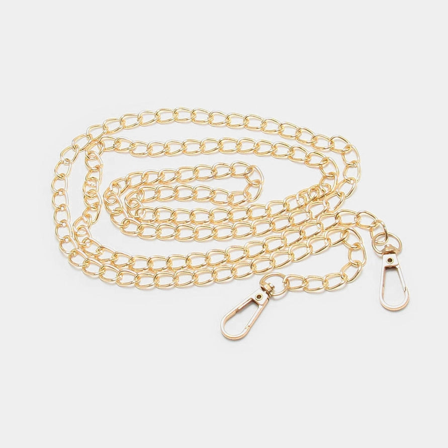 WHITE CLEAR RECTANGLE CROSSBODY BAG