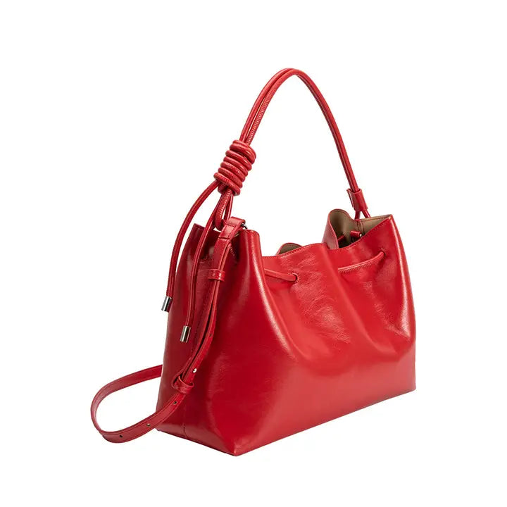 RED MARGOT MEDIUM CROSSBODY BAG