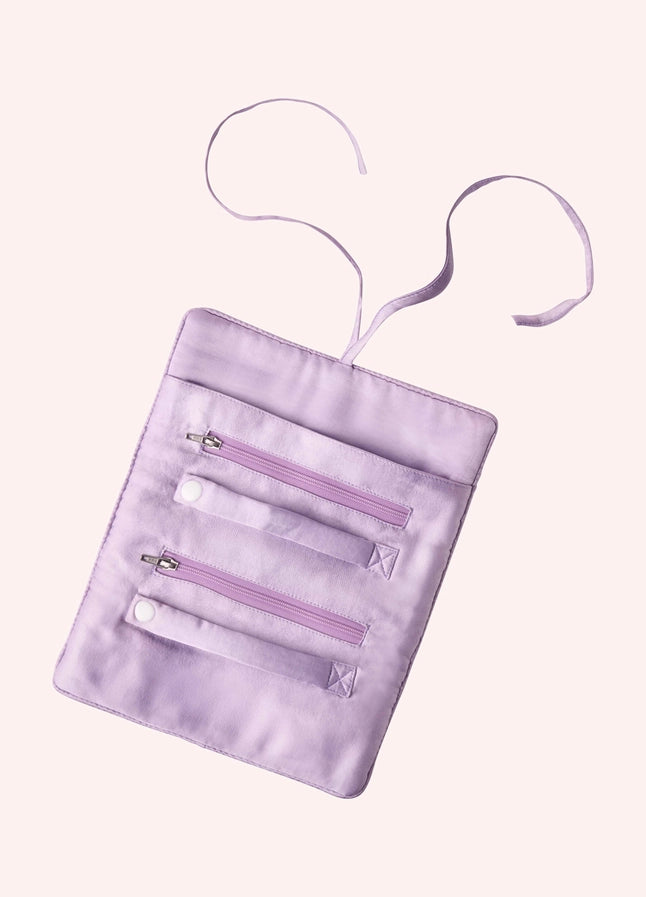 PETAL FLORAL STUDY JEWELRY ROLL