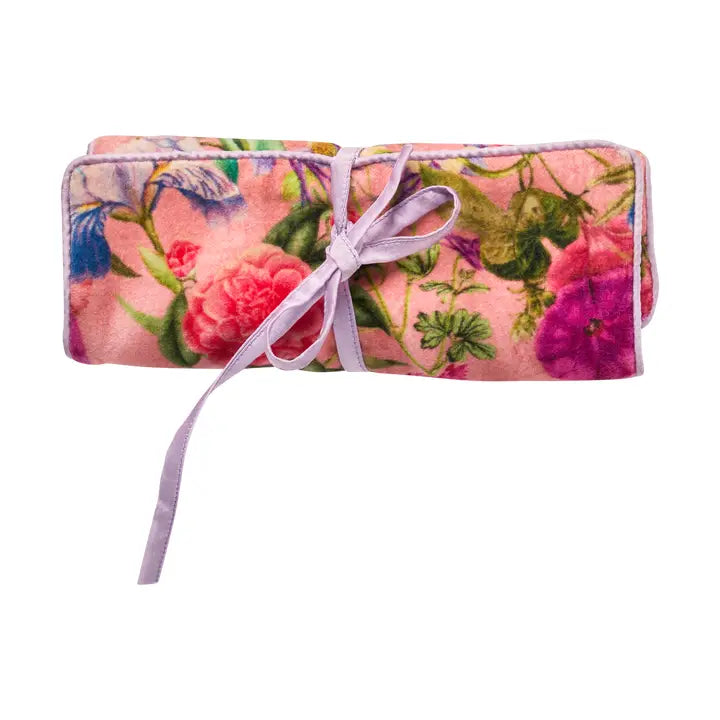 PETAL FLORAL STUDY JEWELRY ROLL