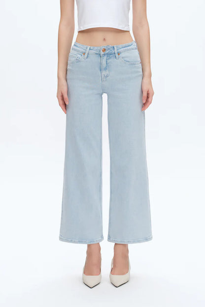 WATHET MID RISE WIDE LEG LISA JEAN