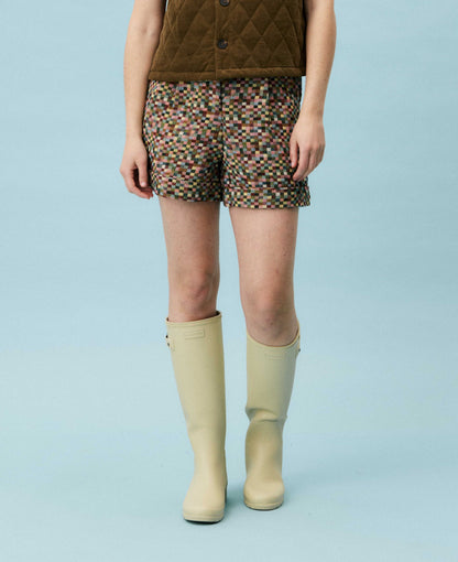 MULTICOLORED PRINT ARCIA SHORTS