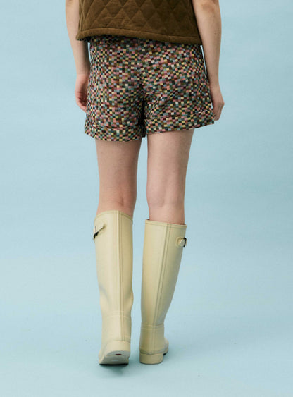 MULTICOLORED PRINT ARCIA SHORTS