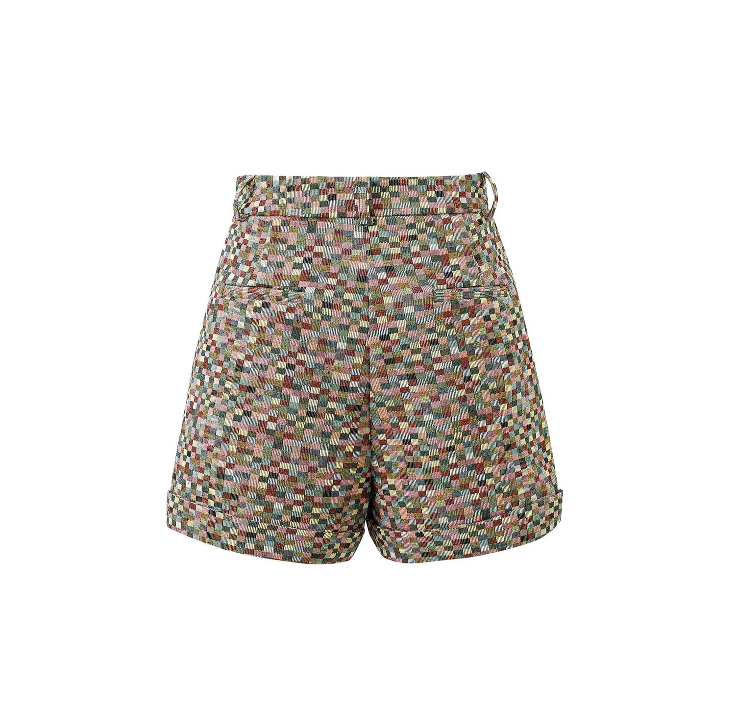 MULTICOLORED PRINT ARCIA SHORTS