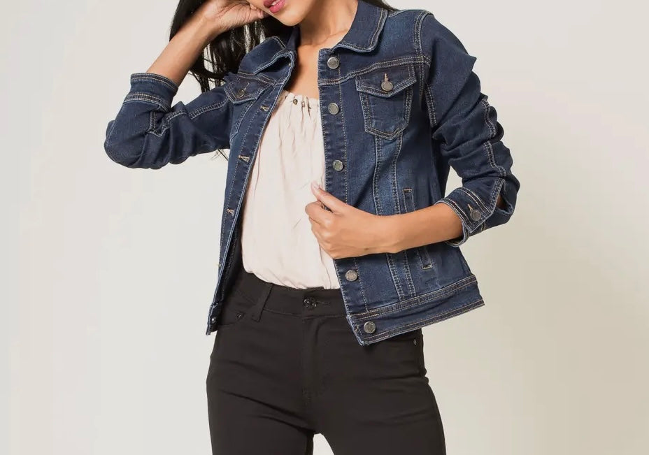 DENIM STRETCH JACKET