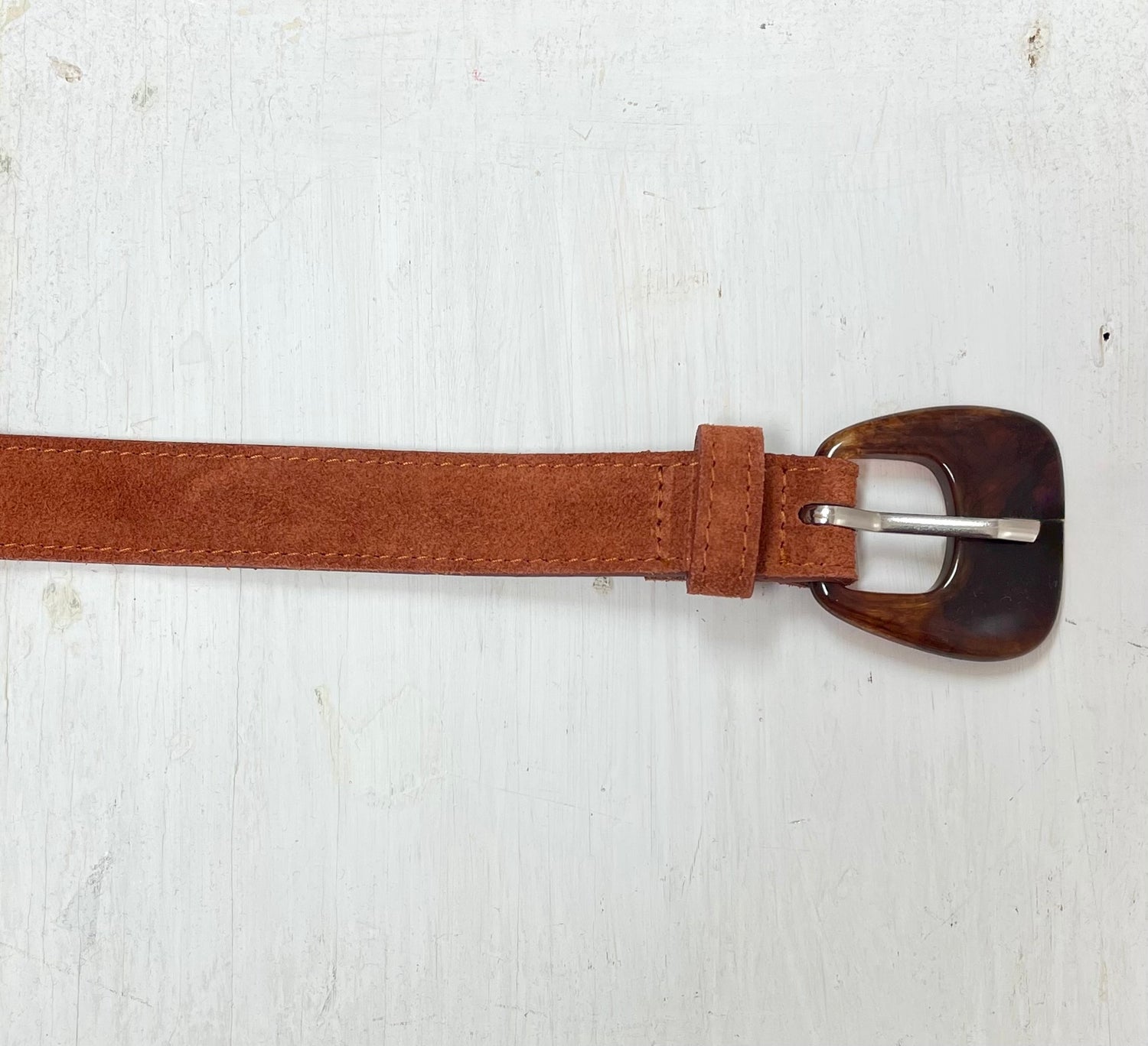 CORAL ELDA SUEDE LEATHER BELT