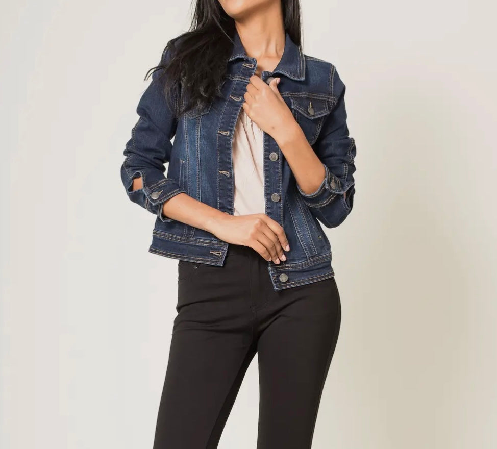 DENIM STRETCH JACKET