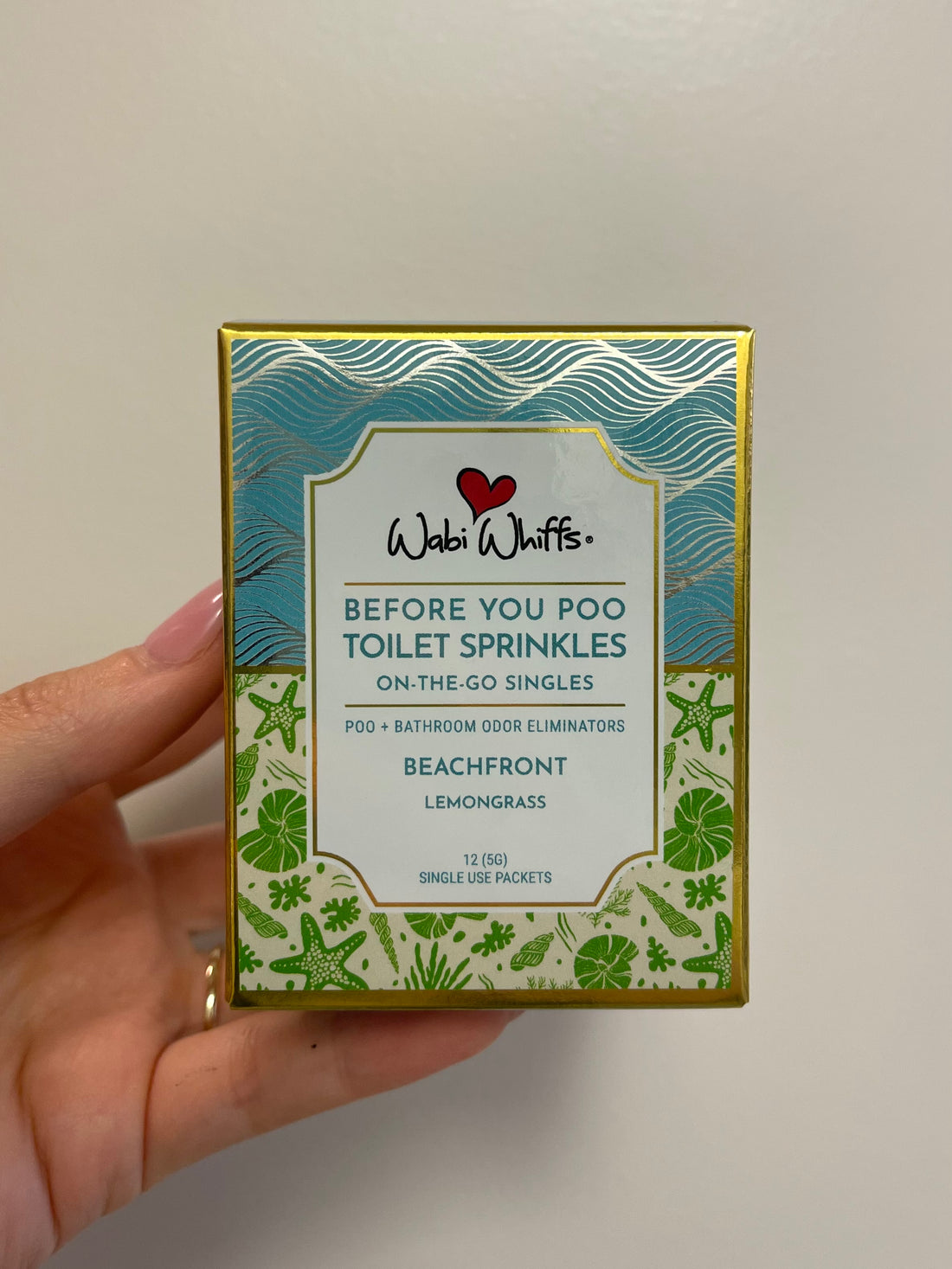 BEACHFRONT ON-THE-GO TOILET SPRINKLE PACKETS