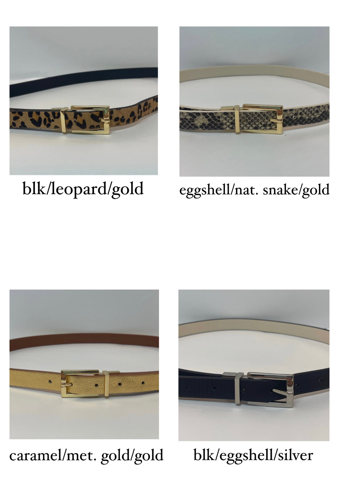LEATHER REVERSIBLE BELT