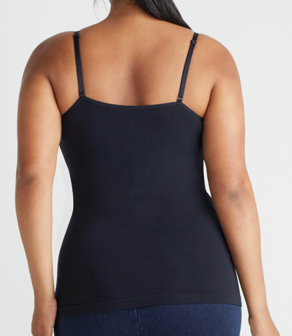 BLACK CONVERTIBLE SHAPING CAMISOLE