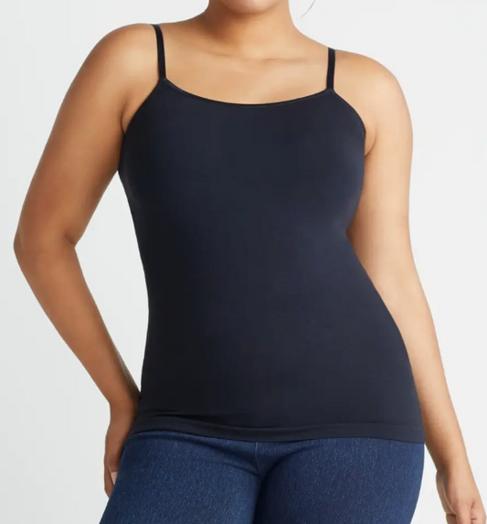 BLACK CONVERTIBLE SHAPING CAMISOLE