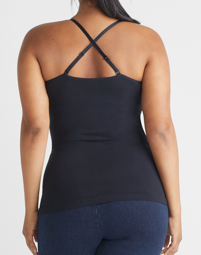 BLACK CONVERTIBLE SHAPING CAMISOLE