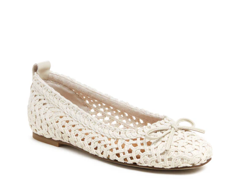 SHELL CROCHET FRANKIE BALLET FLATS