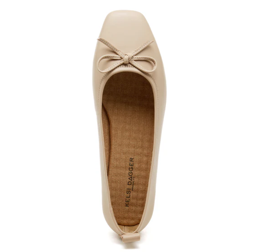 CHAI LEATHER FRANKIE BALLET FLATS