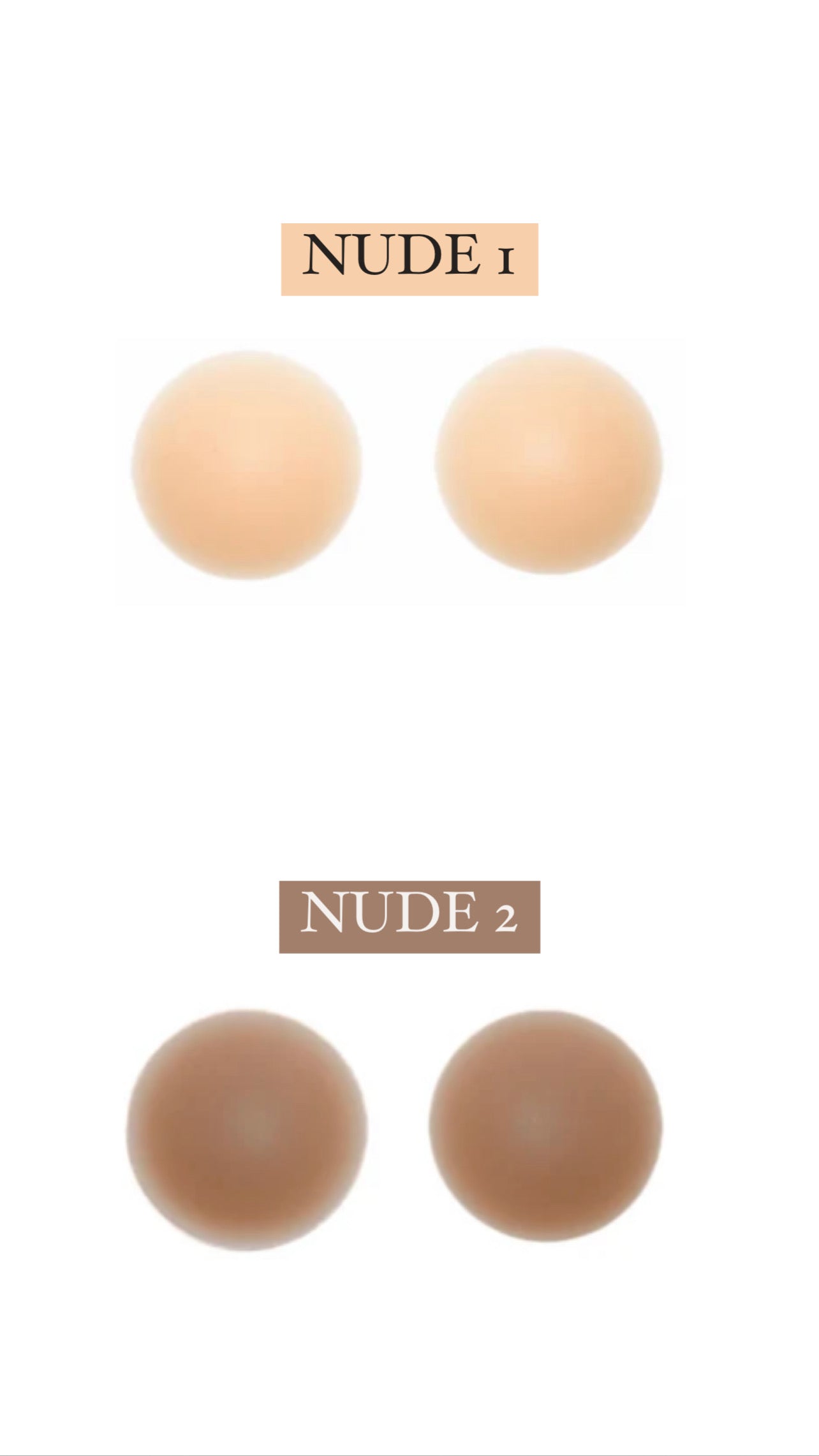 CIRCLE NIPPLE COVERS