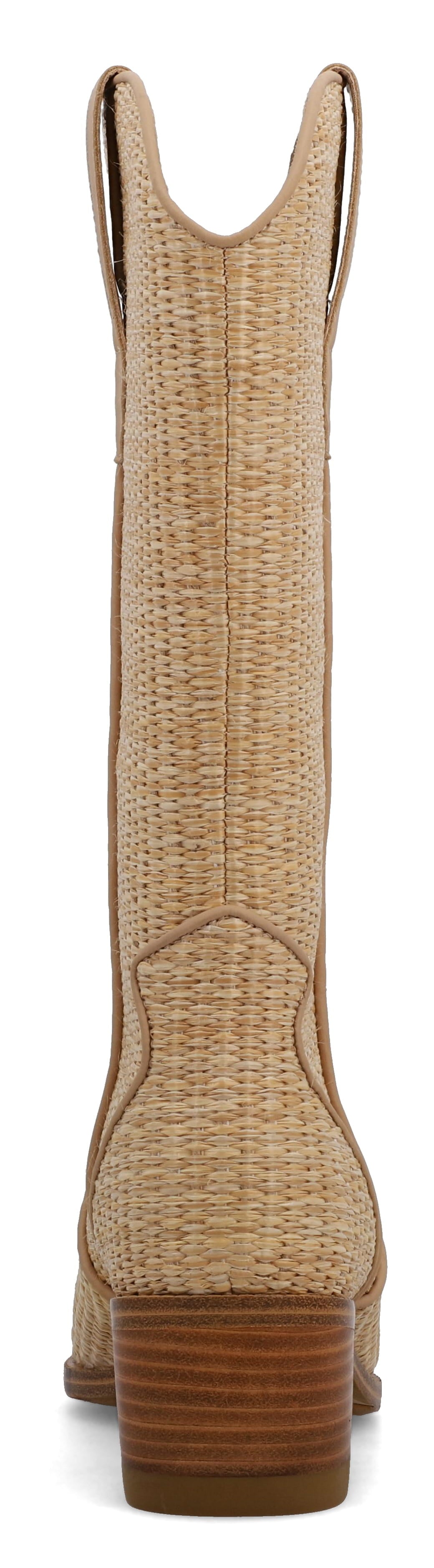 NATURAL RAFFIA JENAH BOOT