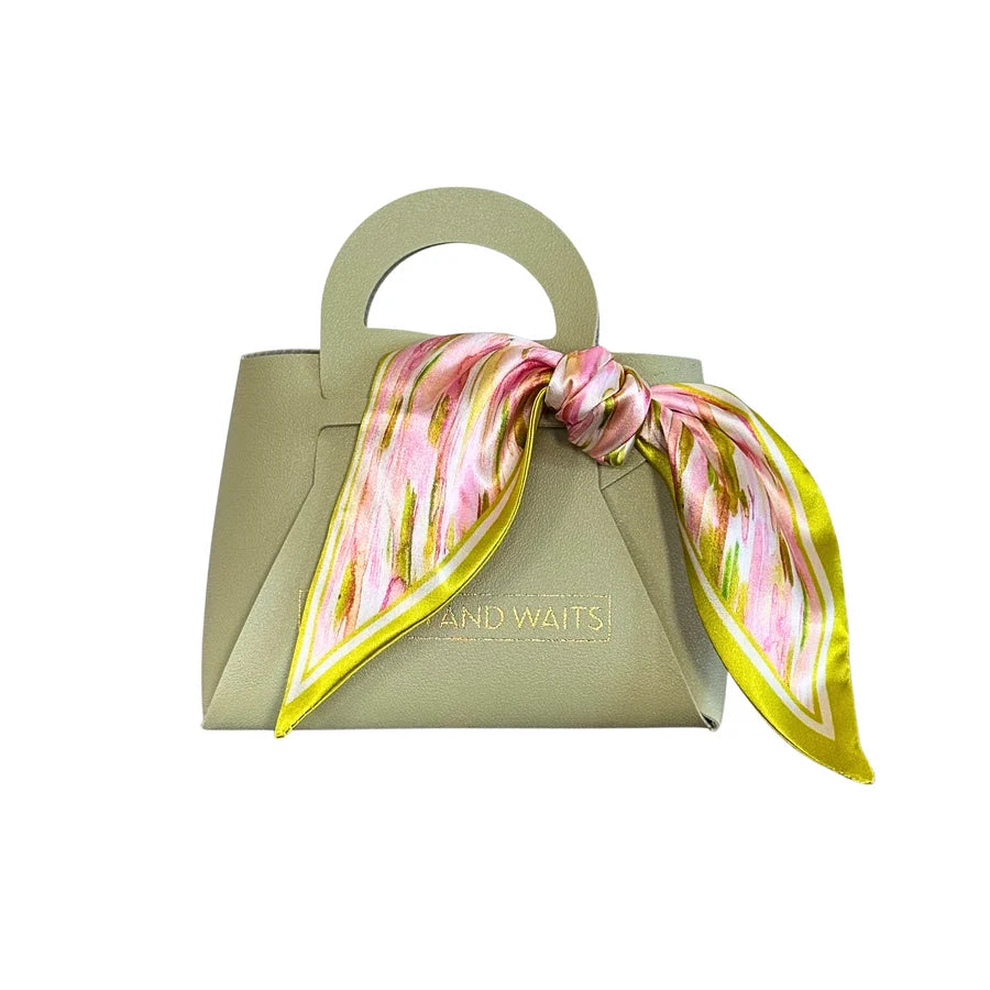 PASTEL BRUSHSTROKES ACCESSORY SCARF