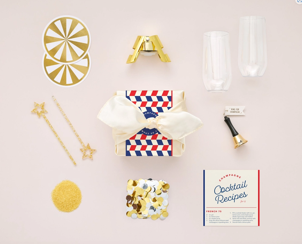 LIBERTE, EGALITE, SANTE CHAMPAGNE KIT