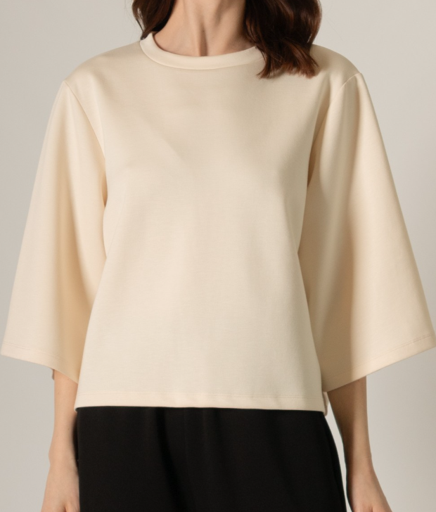 EGGSHELL PCILL CROP TOP