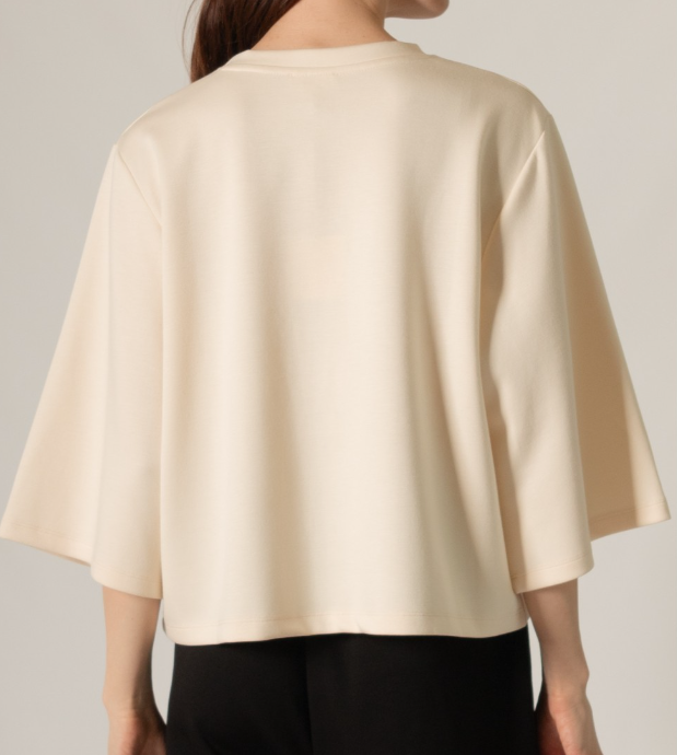 EGGSHELL PCILL CROP TOP