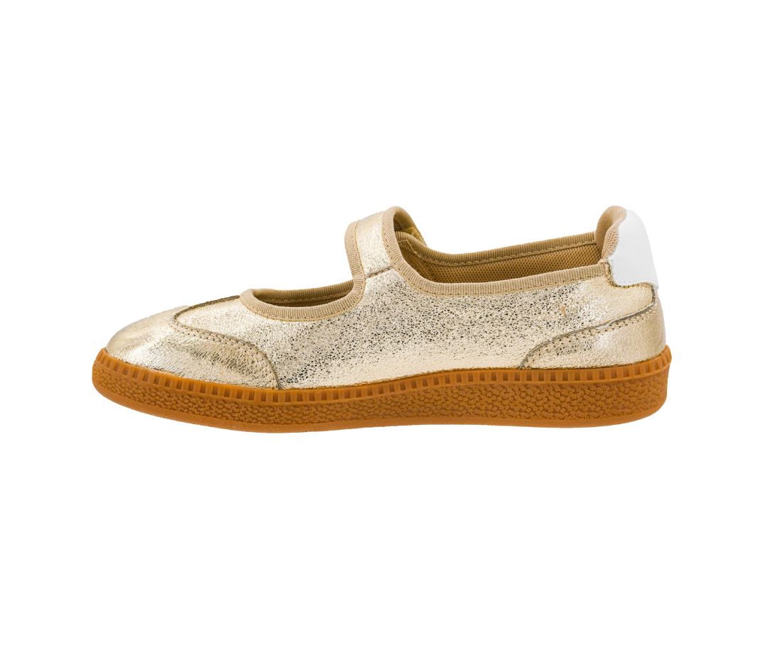 METALLIC GOLD MARY JANE CALM DOWN SNEAKER