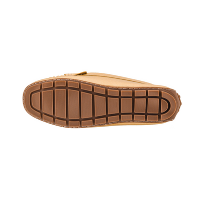 GOLD PEBBLE PENNY FOR YOUR THOUGHTS MOCCASIN LOAFER