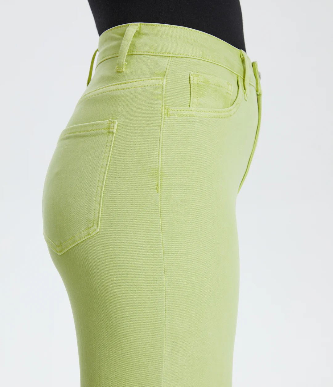 PISTACHIO STELLA HIGH RISE WIDE LEG JEANS