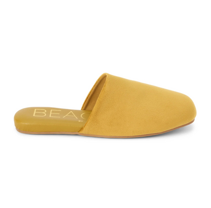 GOLD VELVET PALLENBERG FLAT MULE