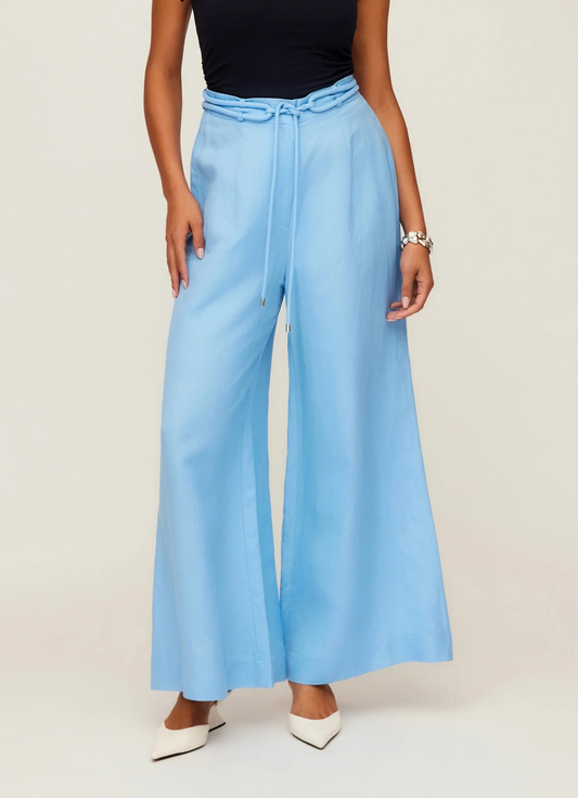 LAKE BLUE JANA WIDE LEG PANTS