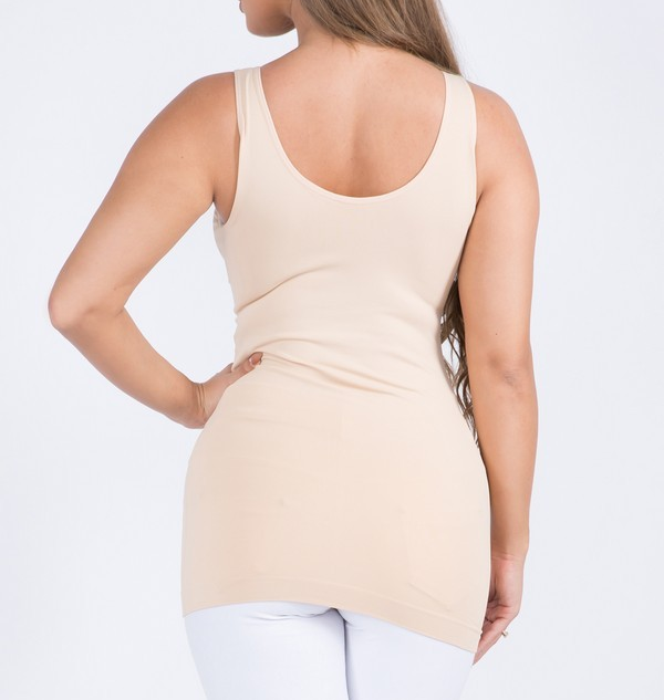 NUDE REVERSIBLE SEAMLESS TANK