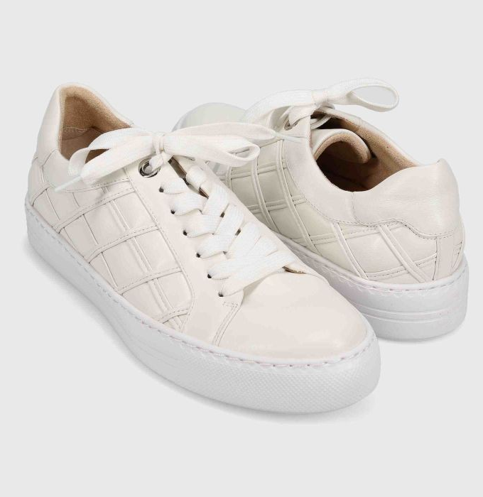 WHITE NAPPA YASHI SNEAKER