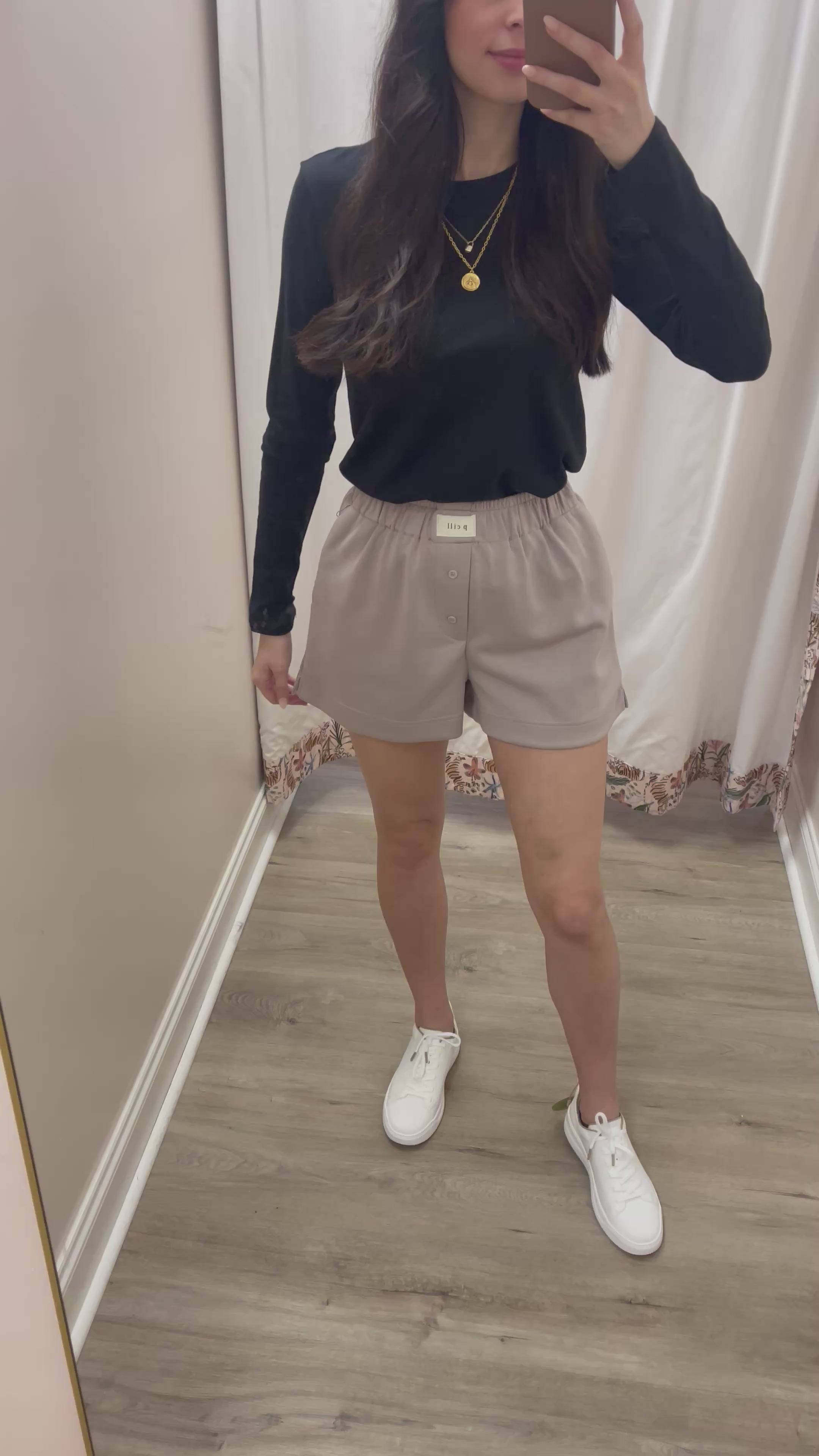 TAUPE PCILL BUTTER MODAL BOXER SHORTS