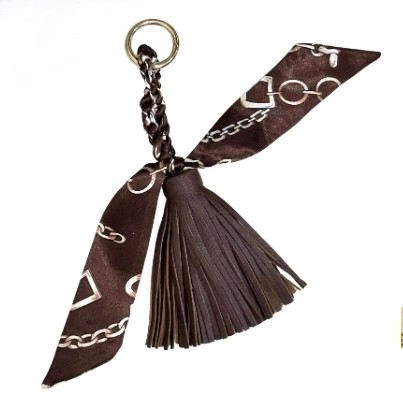 COFFEE AMELIA TASSEL BAG CHARM