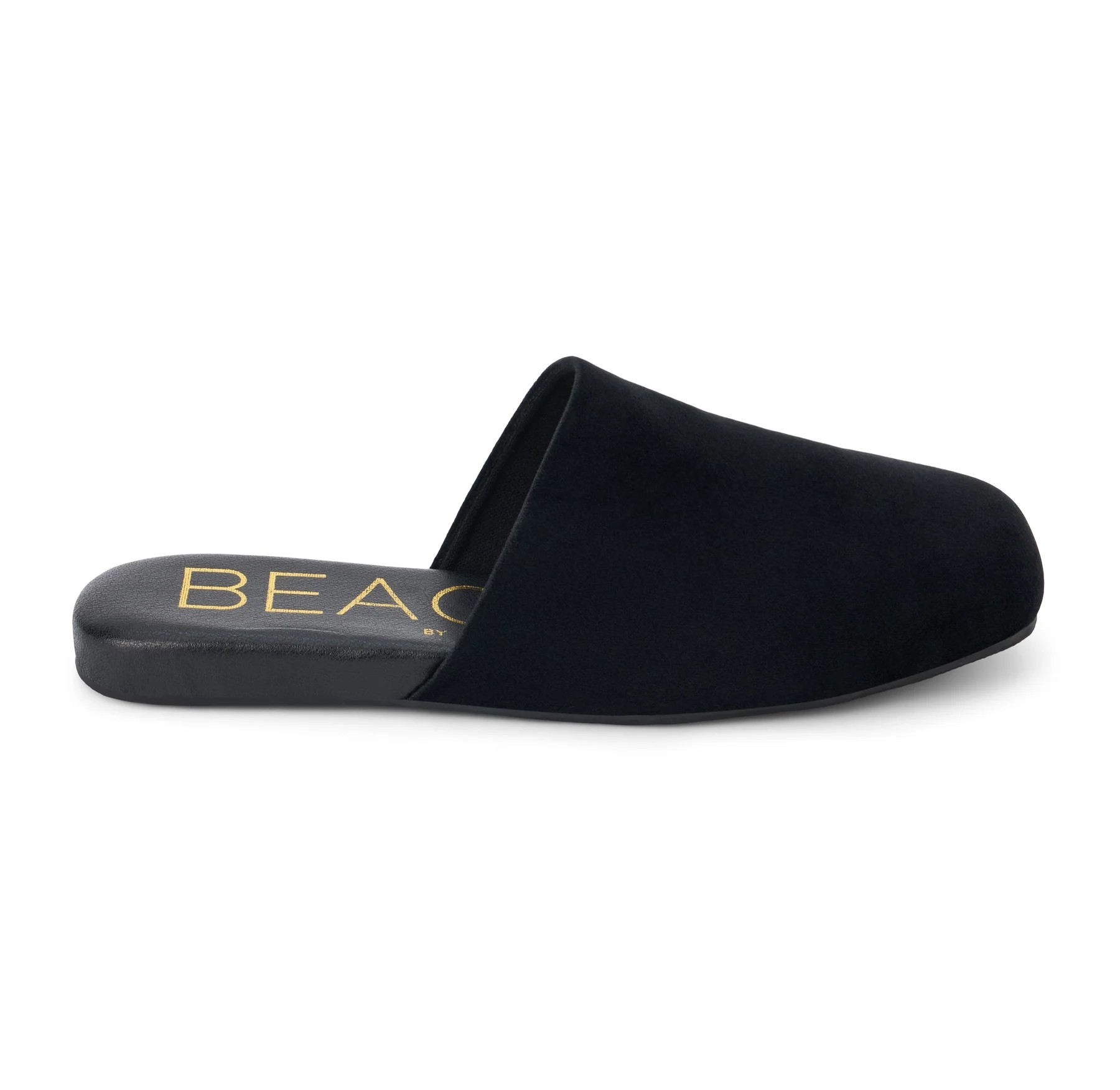 BLACK VELVET PALLENBERG FLAT MULE